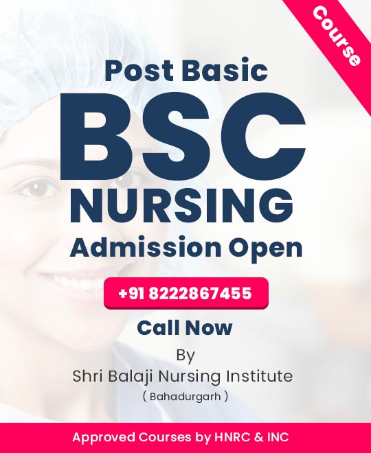 Post Basic Bsc Nursing Institute in Bahadurgarh